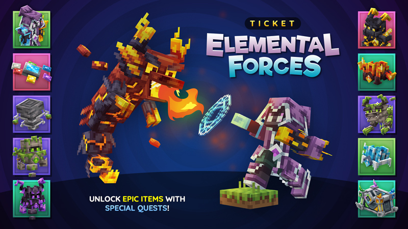 Elemental Forces Ticket Key Art