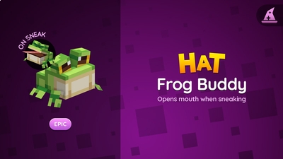 Frog Buddy Hat