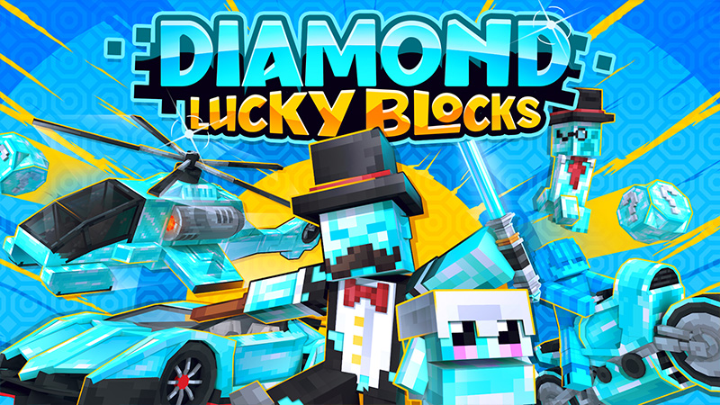 Diamond Lucky Blocks Key Art