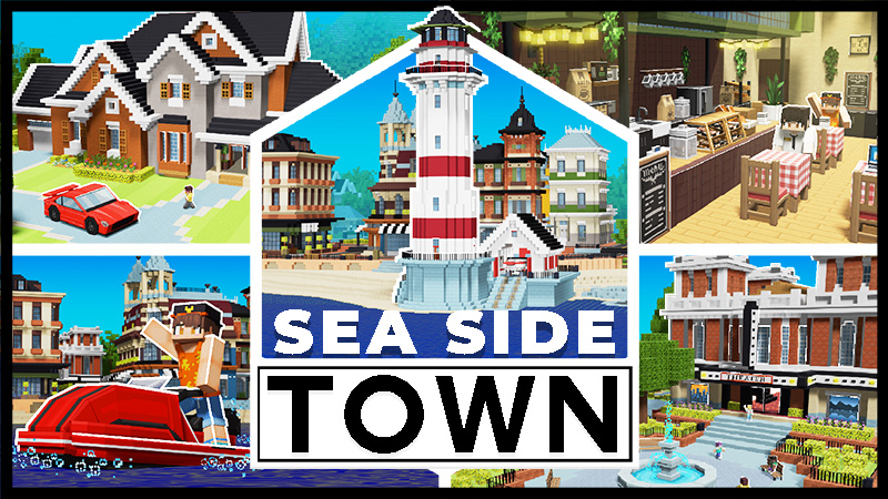 Sea Side Town Key Art