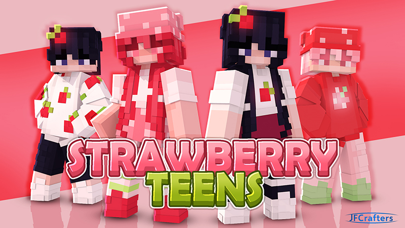 Strawberry Teens on the Minecraft Marketplace by JFCrafters