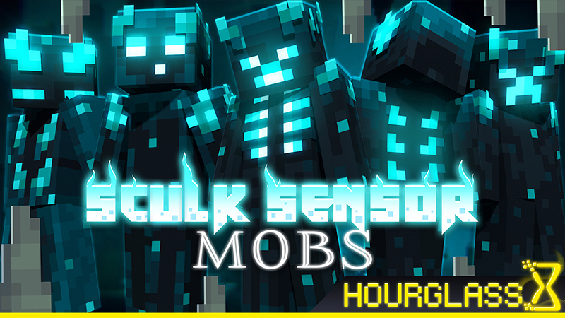 Sculk Sensor Mobs Key Art