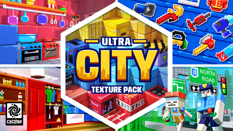 Ultra City Texture Pack Key Art