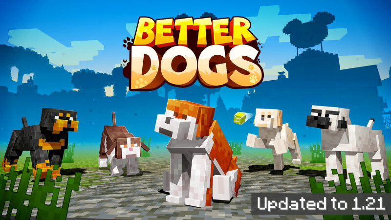 Better Dogs on the Minecraft Marketplace by CrackedCubes