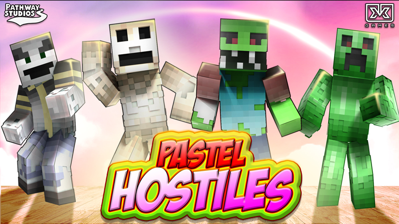 Pastel Hostiles Key Art