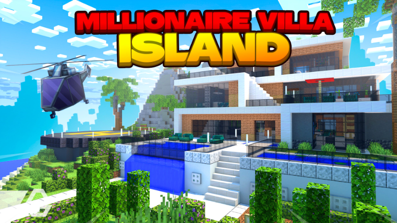 Millionaire Villa Island on the Minecraft Marketplace by Diamond Studios