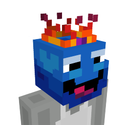 Flaming Blue Key Art