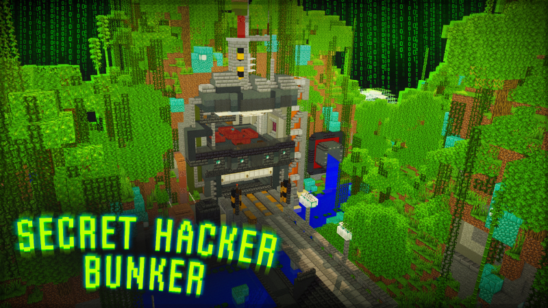 Secret Hacker Bunker on the Minecraft Marketplace by Pixel Smile Studios