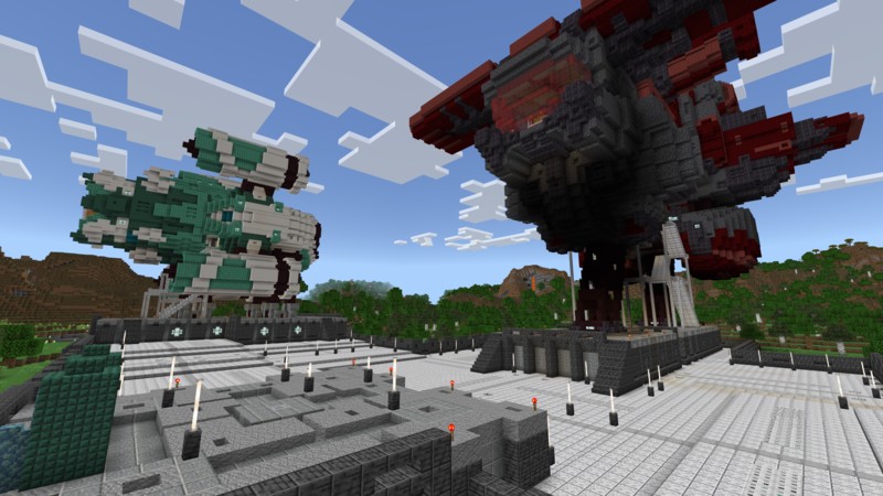 Noob v Pro v Hacker Spaceships Screenshot #2