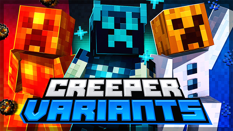 Creeper Variants on the Minecraft Marketplace by DigiPort