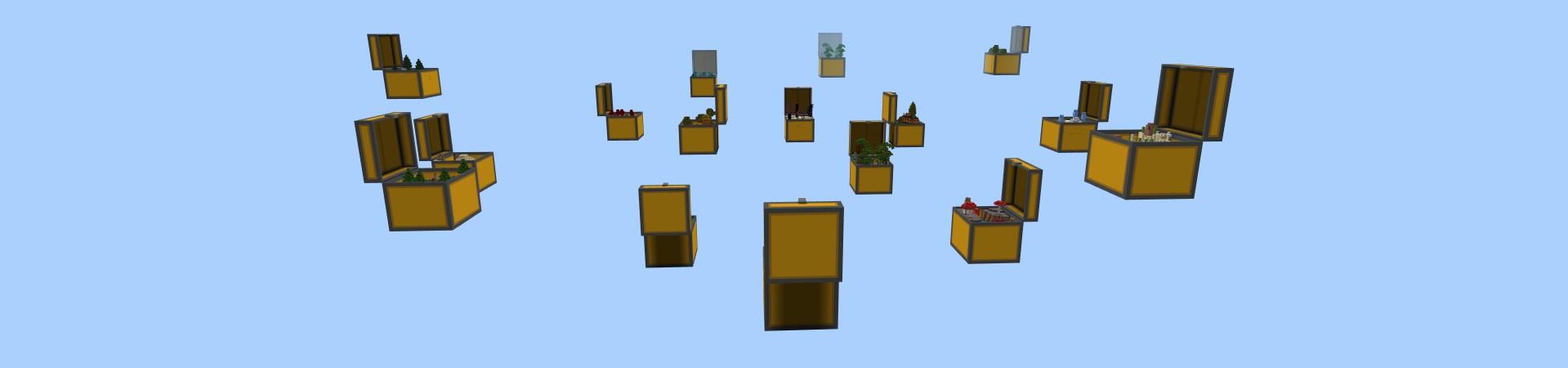 Skyblock Chests Panorama