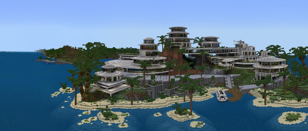 Millionaire Island Resort Panorama