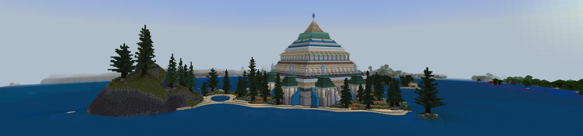 Crystal Temple Panorama