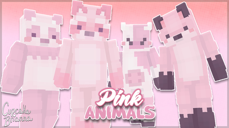 Pink Animals Skin Pack Key Art