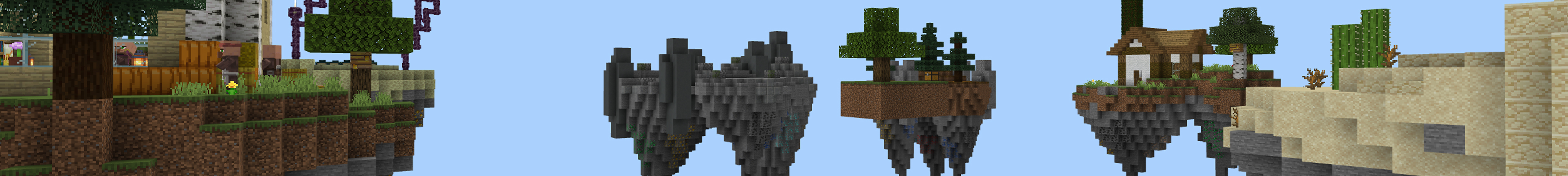 Classic Skyblock Challenge Panorama