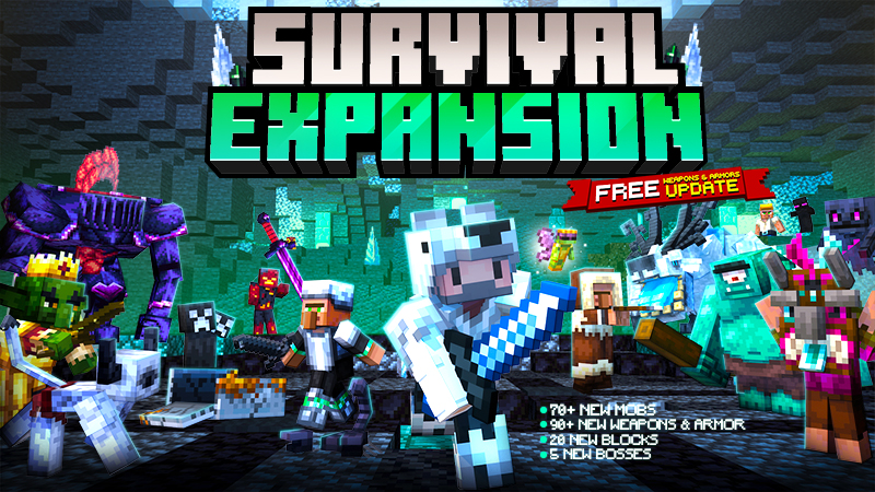 Minecraft: Survival Expansion III - Pacotes de dados do Minecraft -  Micdoodle8