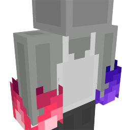Upside Down Fire Gloves on the Minecraft Marketplace by RareLoot