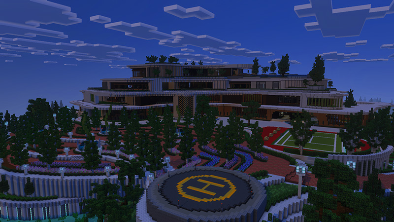 Mega Modern Mansion Mega Modern Mansion by Lua Studios