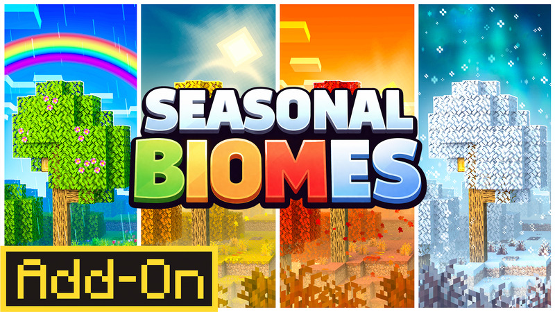 Seasonal Biomes Add-On on the Minecraft Marketplace by Mythicus