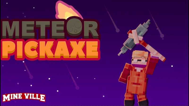 Meteor Pickaxe Key Art