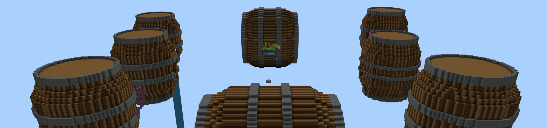 Barrels Survival Panorama