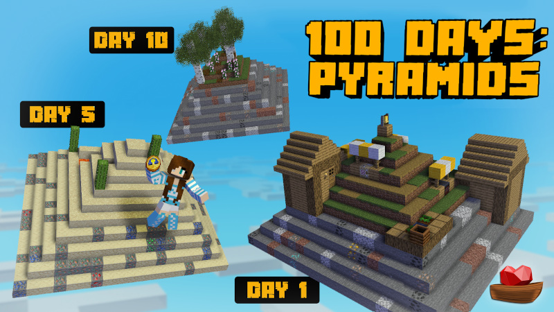 100 Days: Pyramids Key Art