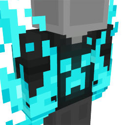 Bold Soul Blue Fire Hoodie on the Minecraft Marketplace by Fall Studios