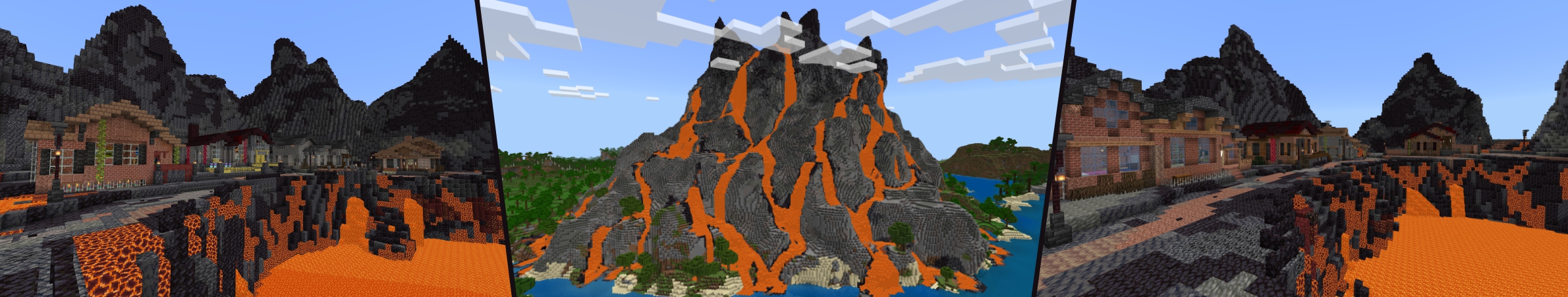 Volcano Village Panorama