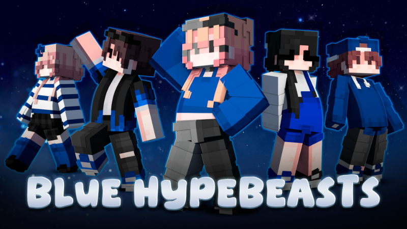 Blue Hypebeasts on the Minecraft Marketplace by ManaLabs