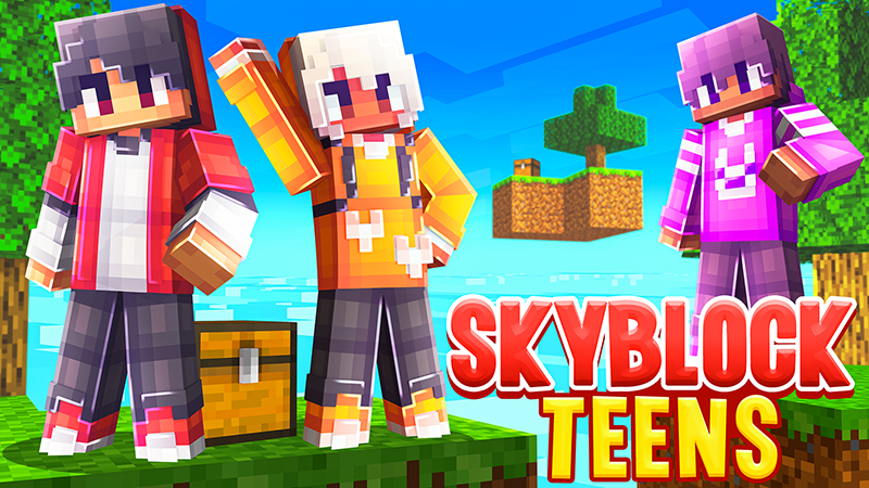 Skyblock Teens Key Art