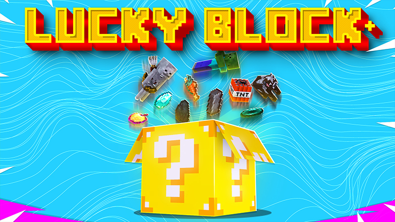 LUCKY BLOCK+ Key Art