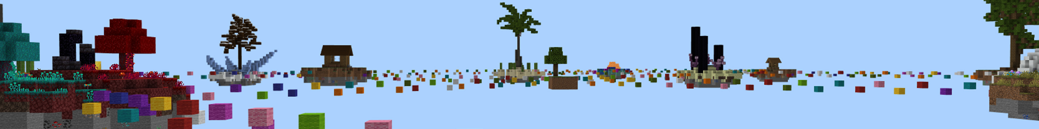 Parkour Skyblock Panorama