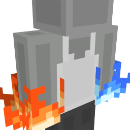 Split Flame Gloves on the Minecraft Marketplace by Pixel Smile Studios