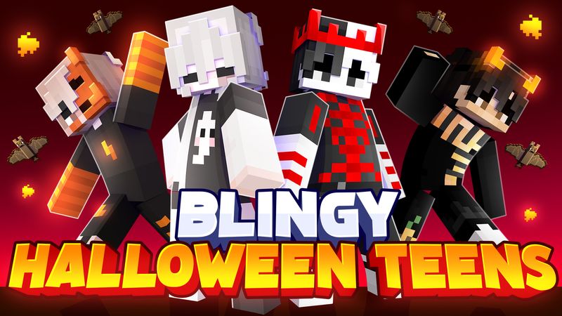 Blingy Halloween Teens Key Art