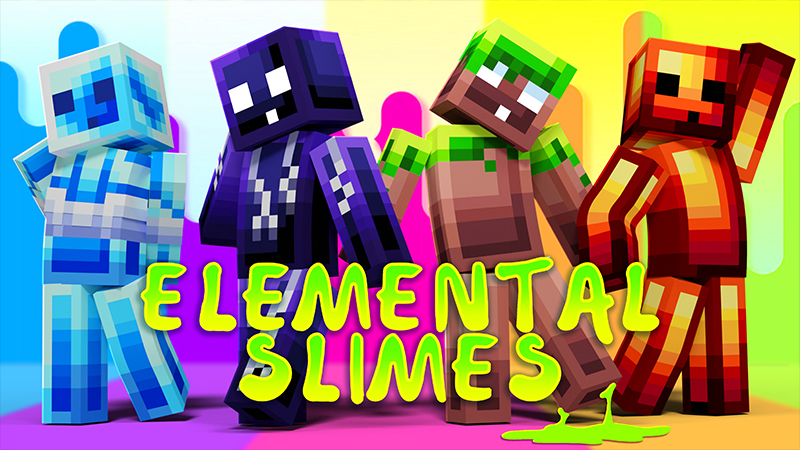 Elemental Slimes on the Minecraft Marketplace by Entity Builds