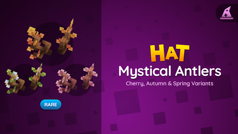 Mystical Antlers Hat Key Art