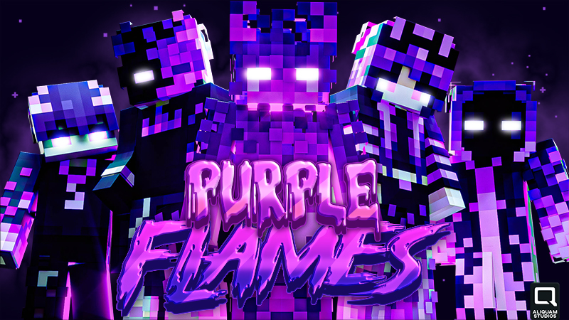 Purple Flames Key Art