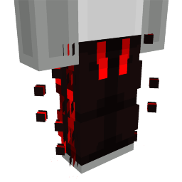 Red Glitchcore Pants