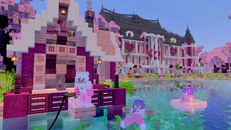Cherry Blossom Mansion Cherry Blossom Mansion by GoE-Craft