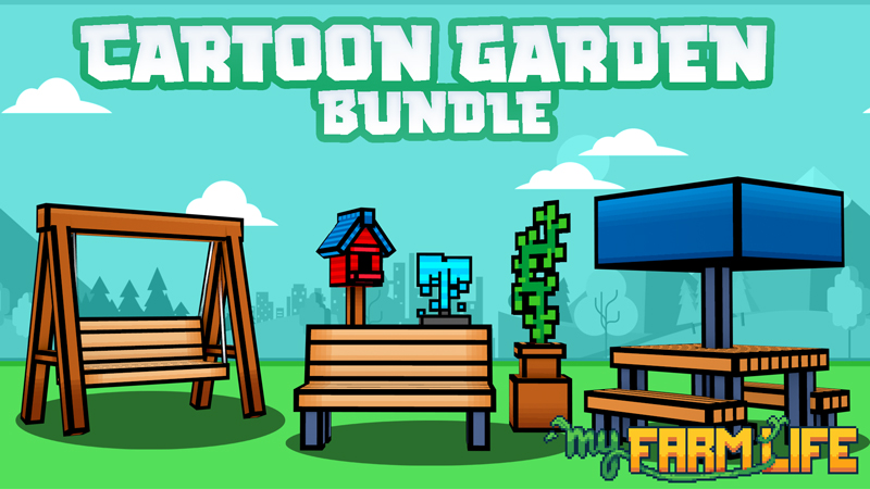 Cartoon Garden Bundle Key Art