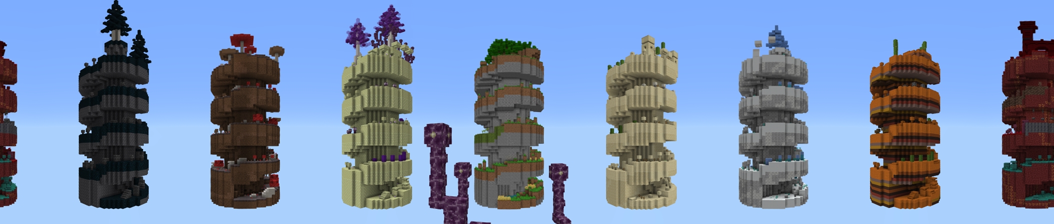 Biomes Parkour Panorama