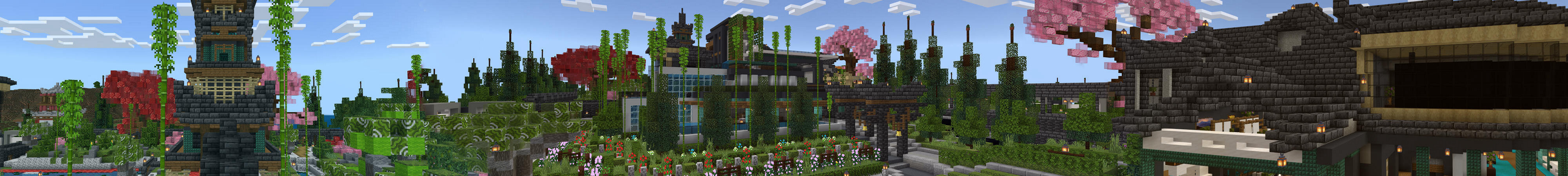 Modern Japanese Inn Panorama