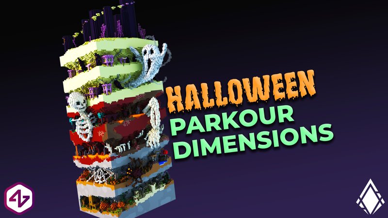 Halloween Parkour Dimensions Key Art