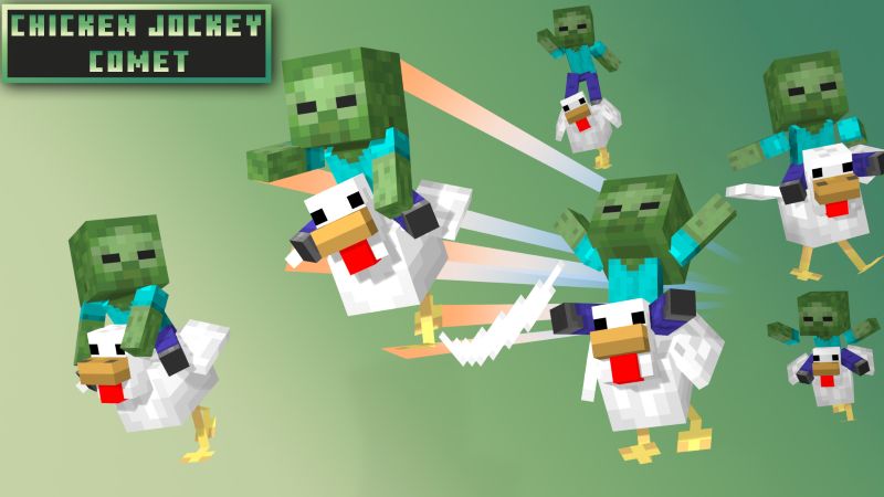 Chicken Jockey Comet Key Art