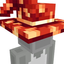 Red Wizard Hat on the Minecraft Marketplace by CrackedCubes