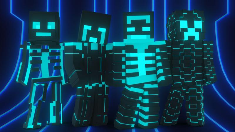 Cyber Glitch Mobs Key Art