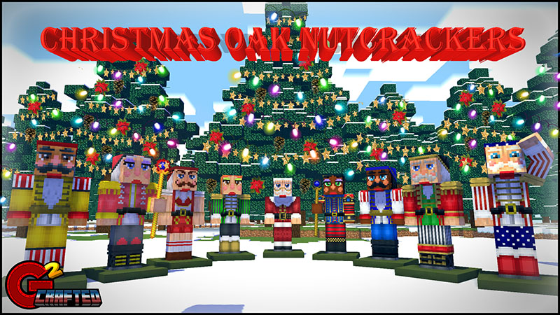 Christmas Oak Nutcrackers Key Art