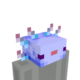 Purple Axolotl Head Key Art