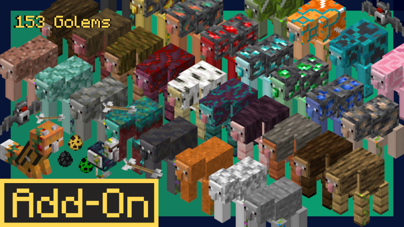 Golem Pets Add-On 1.2 Key Art