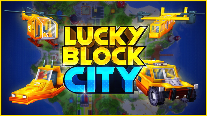 Lucky Block City Key Art